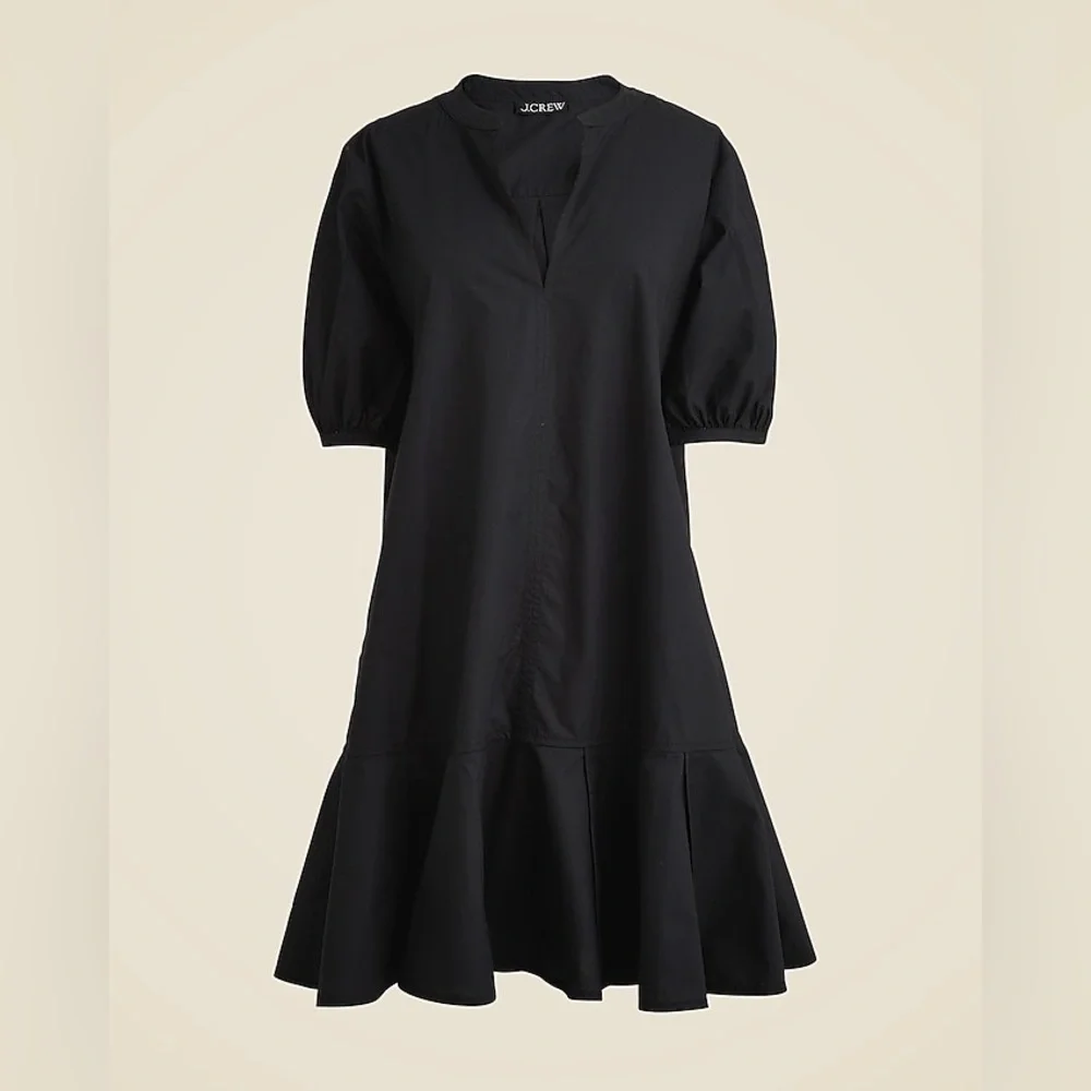 NWT J.Crew Delilah dress in cotton poplin